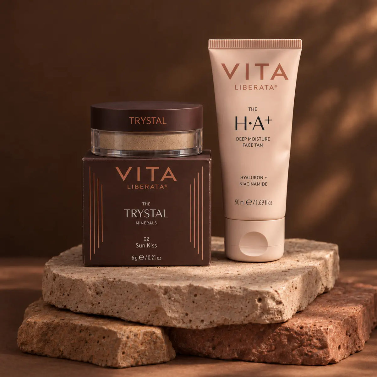 The Rainy Day Face Glow Set Sun Kiss Vita Liberata