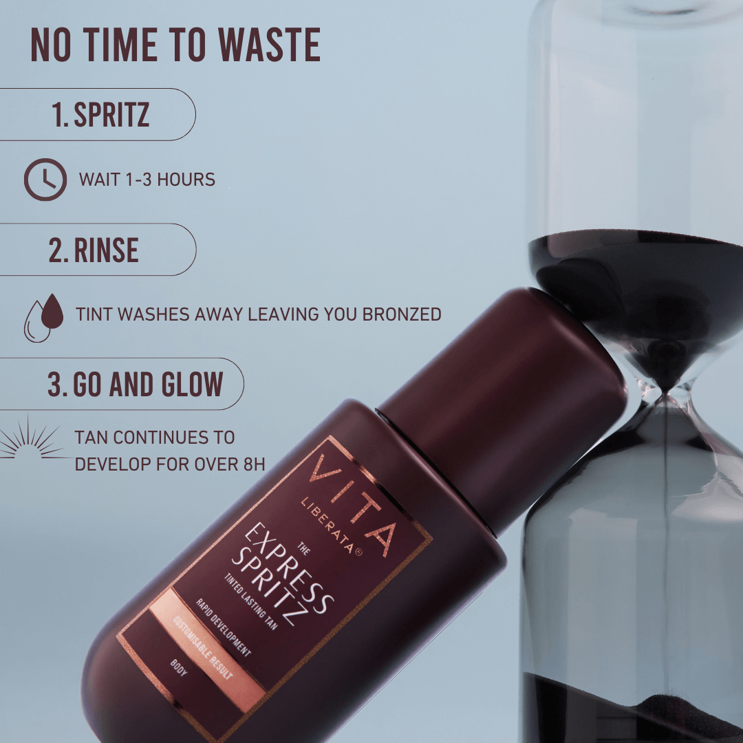 EXPRESS SPRITZ GETÖNTE LANG ANHALTENDE BRÄUNE