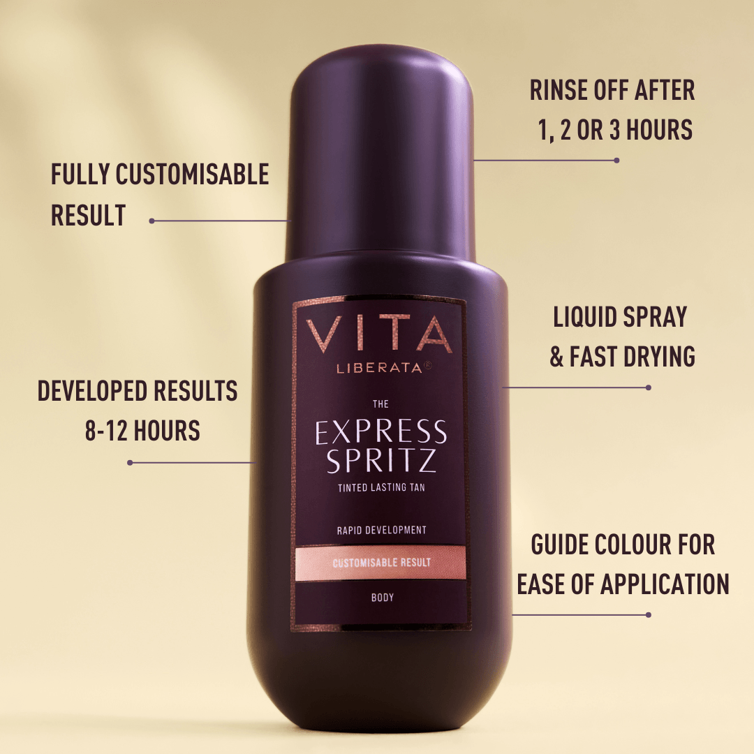 EXPRESS SPRITZ GETÖNTES LAST TAN + GRATIS HANDSCHUH
